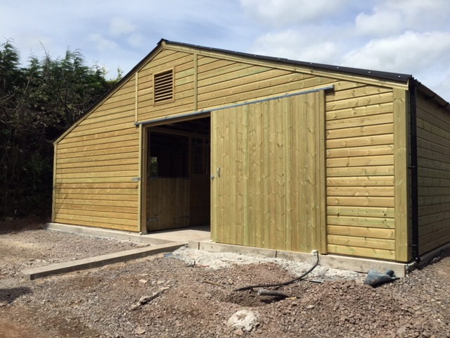 American Barn (sliding door option)